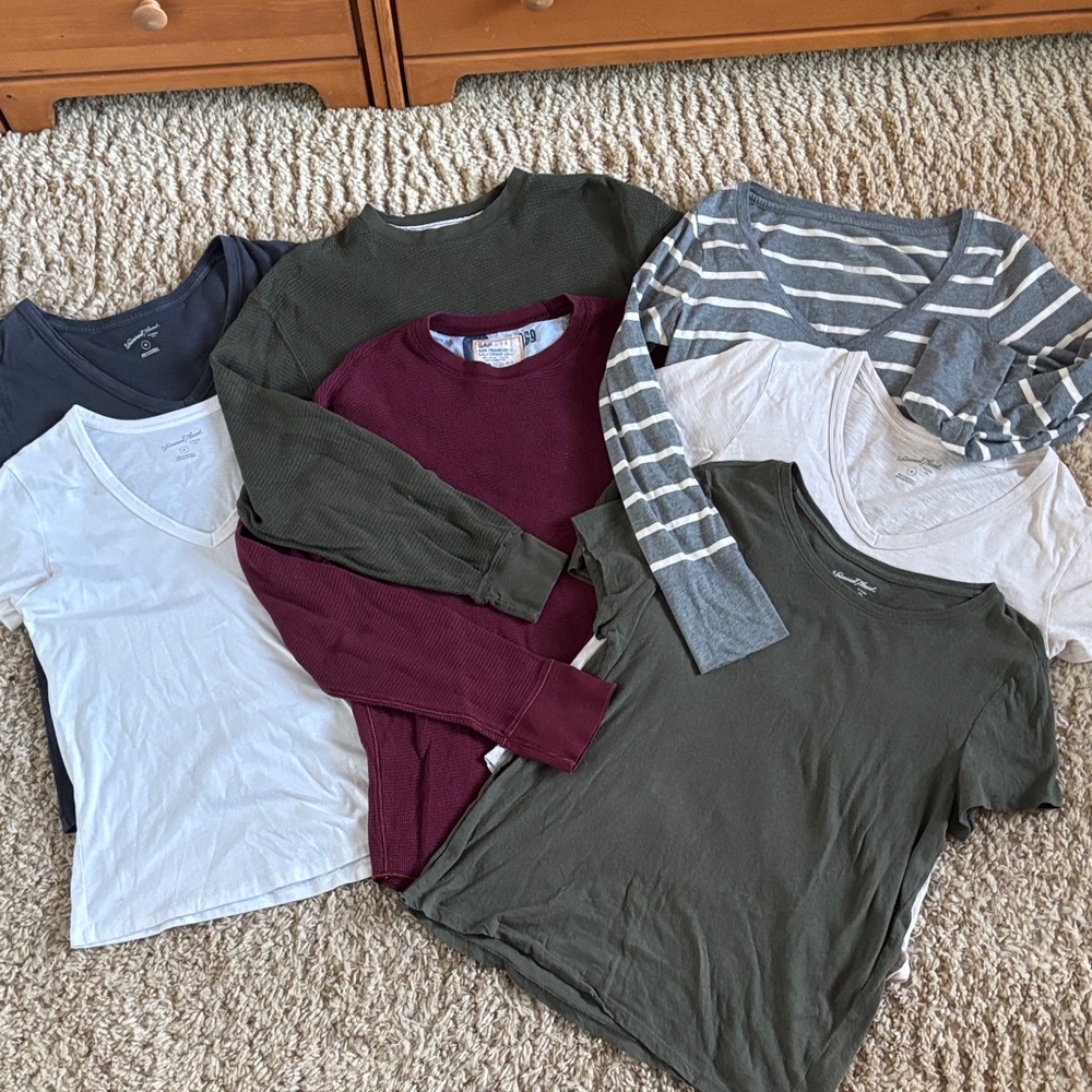 Long Sleeve and Short Sleeve Bundle